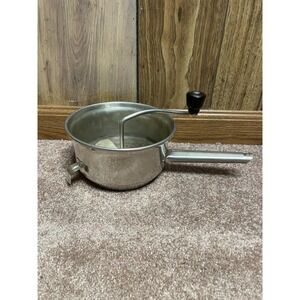 Vintage 7" Foley Food Mill No 101 Stainless Steel 2 QT Masher Ricer Strainer USA